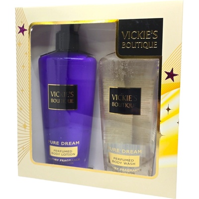 Perfect VICKIE'S BOUTIQUE подаръчен комплект, парфюмен боди лосион за тяло, Душ гел, Pure Dream