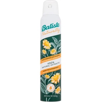 Batiste Naturally Green Tea & Chamomile сух шампоан с деликатен аромат 200 ml за жени