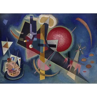 Obrazy - Kandinsky, Wassily: Im blau II. - reprodukce obrazu