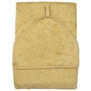 Timboo Osuška s kapucňou 75 x 75 cm Honey Yellow