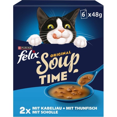 Felix polévky treska, tuňák, platýs 24 x 48 g