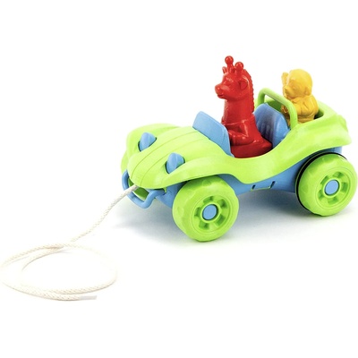 Green Toys Играчка за дърпане Green Toys - Бъги, зелено (PTDA-1309)