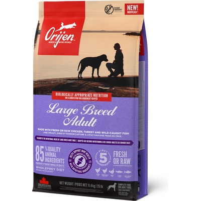ORIJEN Large Breed Adult - суха храна за кучета 11, 4 кг