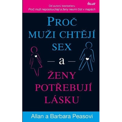 Proč muži chtějí sex a ženy potřebují lásku - Allan Pease, Barbara Pease – Hledejceny.cz