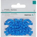 Deepcool Силоконови пиксели DeepCool PIXEL, 5.4 x 5.4 x 4 мм, 100 броя, кутии с пиксел дизайн, сини (R-PIXEL-BU100-G-1)