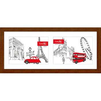 STYLER Рамка за снимки Japan 15 x 37 см светлокафява (RA-13197)