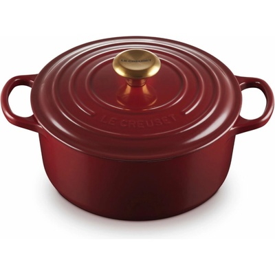 Le Creuset Kastról SIGNATURE 24 cm 4,2 l GARNET liatina