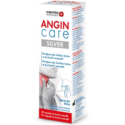 Cemio ANGIN Care Sprej do krku 30 ml – Zbozi.Blesk.cz