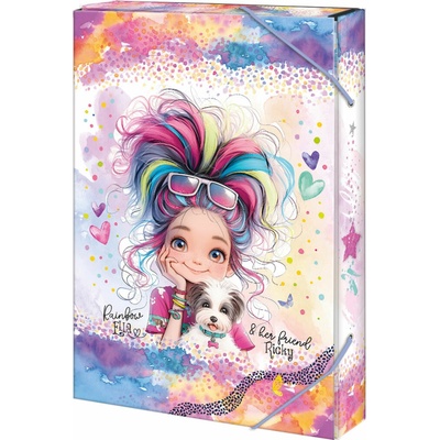 Argus box na sešity A4 Rainbow Ella 12310426 – Hledejceny.cz