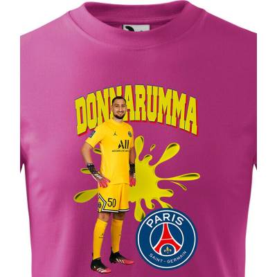 Dětské tričko Gianluigi Donnarumma PurpurováCanvas Dětské tričko Bezvatriko.cz 2046