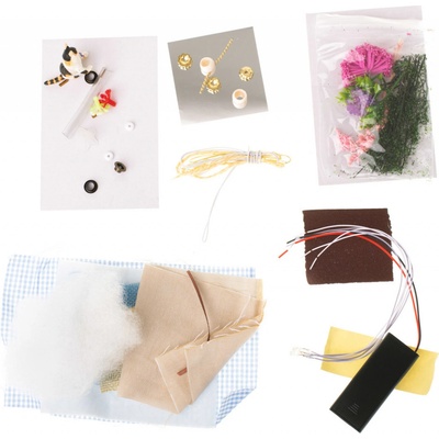 Aga Retro model dřevěného domečku pro panenky DIY 3013 – Zbozi.Blesk.cz