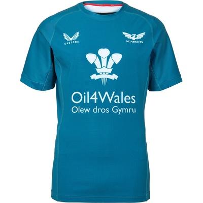 Castore Футболна фланелка Castore Mens Scarlets Rugby Shirt Away 2024 2025 - Blue