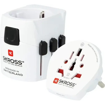 SKROSS Адаптер SKROSS PRO Light 1.103165, World, Бял (SKROSS-1103165)