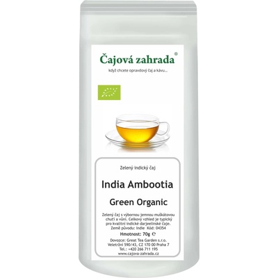 Čajová zahrada India Darjeeling Ambootia Green Organic zelený čaj 1 kg