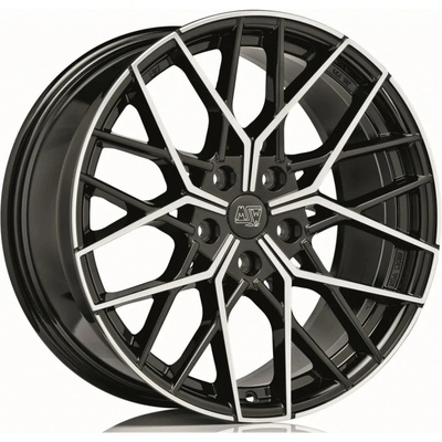 MSW 74 8,5x20 5x112 ET28 gloss black polished