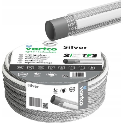VARTCO Nekroutící se zahradní hadice SILVER TFS 1/2" 30m