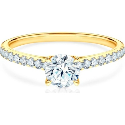 Savicki Zásnubný prsteň Share Your Love žlté zlato laboratórne diamanty SYL P3 LAB Z
