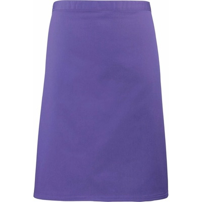 Premier Zástěra Colours PR 151 do pasu krátká COT39015135099-purple Purpurová