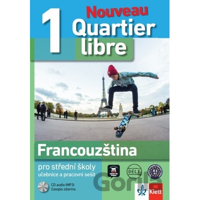 Quartier libre Nouveau 1 učebnice s pracovním sešitem + 2CD