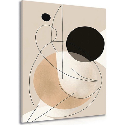 Obraz abstraktní tvary No8 - 80x120