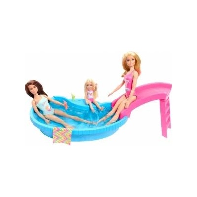 Mattel Barbie Summer Pool + doll