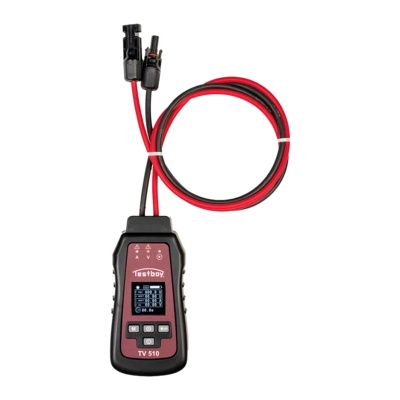 Testboy Тестер за фотоволтаични панели, 12…60Vdc, 0…30Adc, OLED, Testboy TV 510 - 4028532205102 (4028532205102)