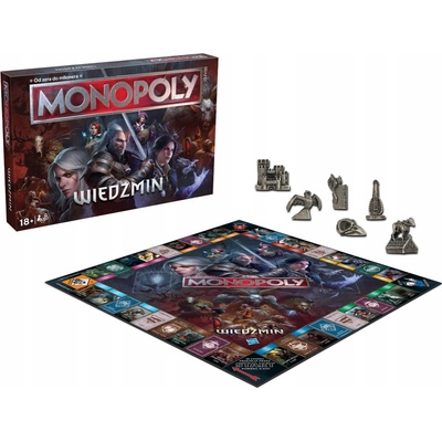 Hasbro Monopoly Zaklínač