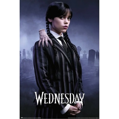 Plagát, Obraz - Wednesday T2 - Wednesday & Thing, 61 × 91.5 cm