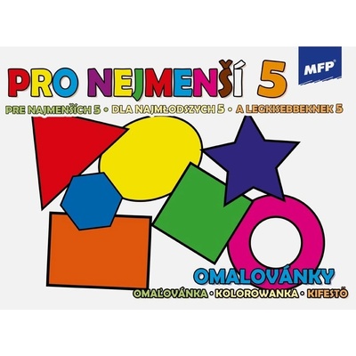 Omaľovánka A5 16 strán Pre najmenších 5