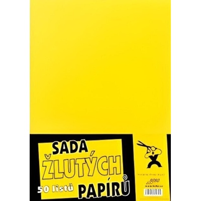 Bobo 21625 A4 Yellow 80 g Цветна хартия (21625)