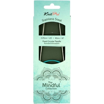 KnitPro Mindful kruhové ihlice 80cm 2,25mm