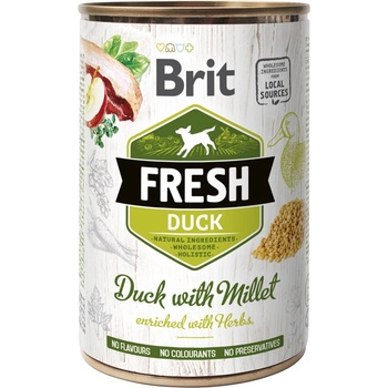 Brit Fresh Duck with Millet 400 g