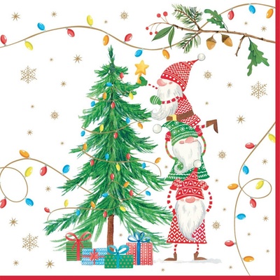 Easy Life Papírový ubrousek Ready For Christmas 22ks 33x33cm