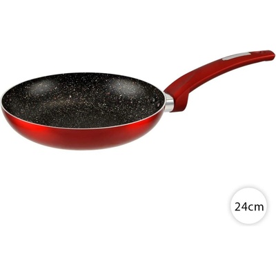 Perfect Home Nepřilnavá granitová pánev 24 cm na indukci Red Comfort 14220