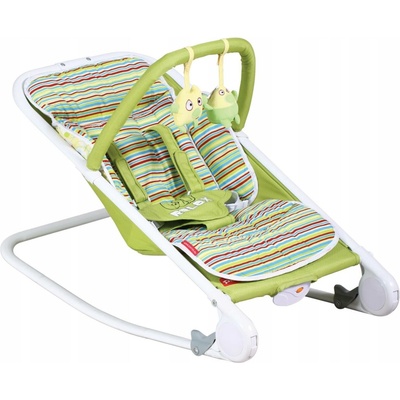 Patron kojenecké lehátko Relax lime zelená lemon