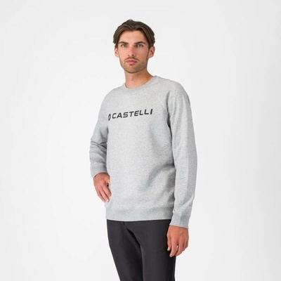 Castelli Logo 006 melanž sivé