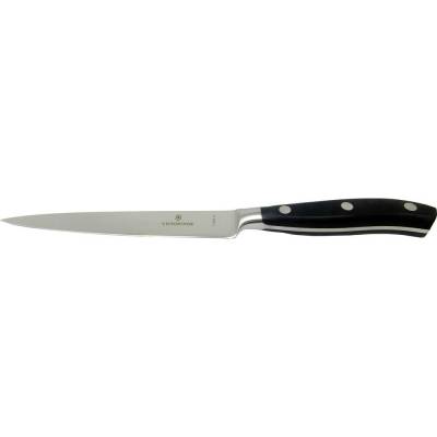 Victorinox Grand Maître, sústružnícky nôž, drevo, hnedý Victorinox 7.7300.08G vykrajovací nôž 8 cm, hnedá