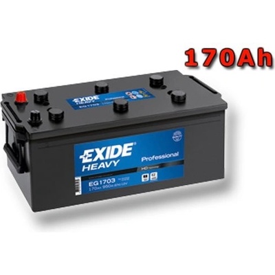 Exide Professional 12V 170Ah 950A EG1703