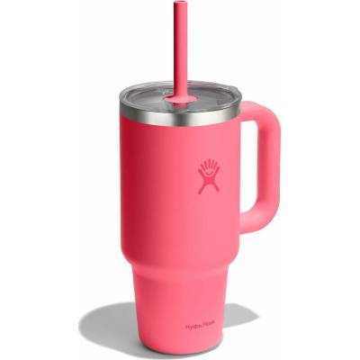 Hydro Flask termohrnek 32 Oz Travel Tumbler Clear Lid 946 ml růžová