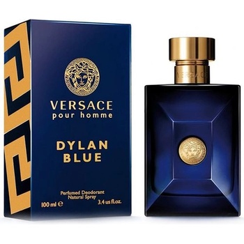 Versace Dylan Blue Pour Homme Deodorant Natural Spray 100ml дезодорант за мъже