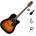 Takamine GD71CE Standard SET Сунбурст Електро-акустична китара Дреднаут