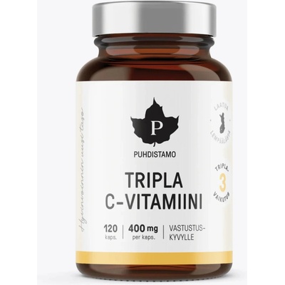 Puhdistamo Triple Vitamin C 120 kapslí