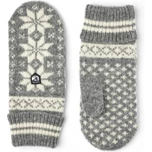 Hestra Детски ръкавици Hestra Kid's Nordic Junior Mitt Gloves - Grey / Offwhite - размер 6 (EU) (202-4999-0114)