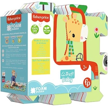 Trefl Пъзел от пяна Trefl Baby - Fisher price: Nice friends (T61389) (T61389)