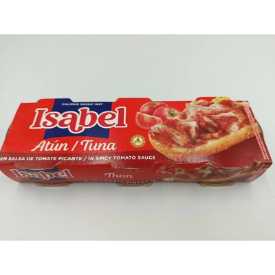 Tuniak Isabel v pikantnej paradajkovej omáčke 3x80g