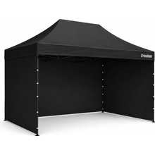 Crossheim Nůžkový stan Profi 3 x 4,5 m černý