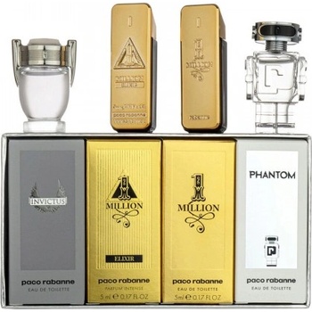 Image 1 of Paco Rabanne Комплект за мъже Paco Rabanne Collection Mini - Eau de Toilette 3x5 мл + Parfum 5 мл