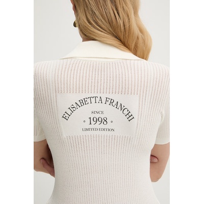 Elisabetta Franchi с яка дамска с вискоза (MK74Q61E2)