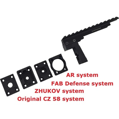 Tactical Evo Redukce pro IN-LINE pažbu k SA 58 Pažba FAB Defense pažba redsa58 – Zbozi.Blesk.cz
