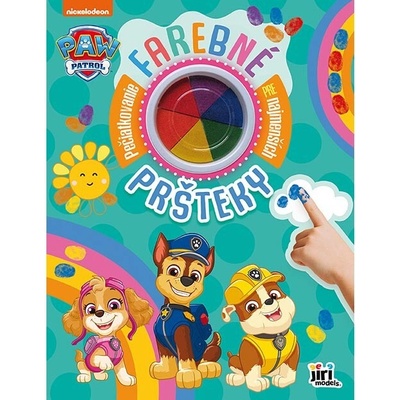 Farebné pršteky Paw Patrol